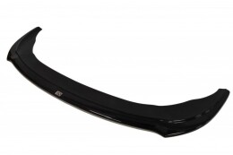Cup Spoilerlippe Front Ansatz V.2 passend für SEAT LEON MK2 CUPRA / FR Facelift schwarz Hochglanz