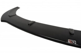 Cup Spoilerlippe Front Ansatz V.1 passend für SEAT LEON MK2 CUPRA FR Facelift schwarz Hochglanz