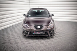 Cup Spoilerlippe Front Ansatz für Seat LEON MK2...