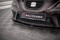 Cup Spoilerlippe Front Ansatz für Seat LEON MK2 CUPRA FR vor FL schwarz Hochglanz
