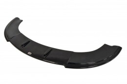 Cup Spoilerlippe Front Ansatz passend für SEAT LEON MK2 MS DESIGN schwarz Hochglanz