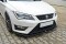Cup Spoilerlippe Front Ansatz passend für SEAT LEON III CUPRA / FR schwarz Hochglanz
