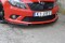 Cup Spoilerlippe Front Ansatz für SKODA FABIA MK2 RS schwarz Hochglanz