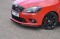 Cup Spoilerlippe Front Ansatz für Skoda Fabia RS Mk2 schwarz matt