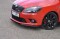 Cup Spoilerlippe Front Ansatz passend für Skoda Fabia RS Mk2 schwarz matt
