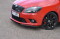 Cup Spoilerlippe Front Ansatz passend für Skoda Fabia RS Mk2 schwarz matt