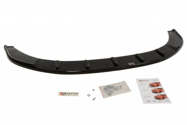 Cup Spoilerlippe Front Ansatz passend für Skoda Superb Mk2 (Fur Sport Frontansatz) schwarz Hochglanz