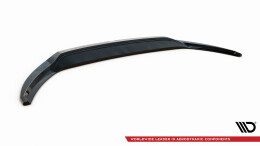 Cup Spoilerlippe Front Ansatz V.2 für Skoda Superb Liftback / Combi Mk3 schwarz Hochglanz