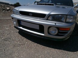Cup Spoilerlippe Front Ansatz passend für Subaru Impreza GT schwarz Hochglanz