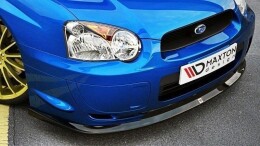 Cup Spoilerlippe Front Ansatz passend für Subaru Impreza WRX STI (BLOBEYE) schwarz Hochglanz