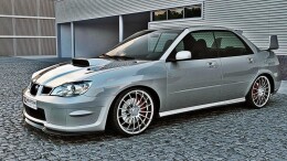 Cup Spoilerlippe Front Ansatz passend für Subaru Impreza WRX STI (HAWKEYE) schwarz Hochglanz
