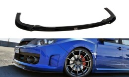 Cup Spoilerlippe Front Ansatz für v.1 Subaru Impreza WRX STI 2009-2011 Carbon Look
