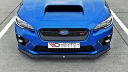 Cup Spoilerlippe Front Ansatz passend für Subaru Impreza MK4 WRX STI V.1 schwarz Hochglanz