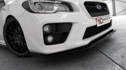 Cup Spoilerlippe Front Ansatz v.2 SUBARU WRX STI schwarz...