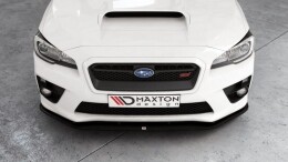 Cup Spoilerlippe Front Ansatz V.2 passend für SUBARU WRX STI schwarz Hochglanz