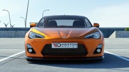 Cup Spoilerlippe Front Ansatz passend für TOYOTA GT86 schwarz Hochglanz