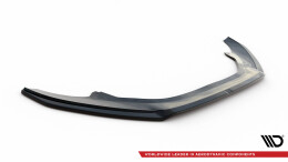 Cup Spoilerlippe Front Ansatz V.1 passend für Audi A6 C7 schwarz Hochglanz