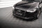 Cup Spoilerlippe Front Ansatz V.1 passend für Audi A6 C7 schwarz Hochglanz