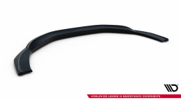 Cup Spoilerlippe Front Ansatz passend für Audi A8 D4 schwarz Hochglanz