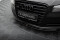 Cup Spoilerlippe Front Ansatz passend für Audi A8 D4 schwarz Hochglanz