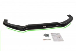 Cup Spoilerlippe Front Ansatz V.1 passend für Audi RS3 8V Sportback schwarz Hochglanz