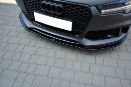 Cup Spoilerlippe Front Ansatz V.1 für Audi RS7...