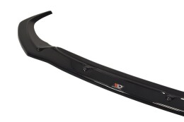 Cup Spoilerlippe Front Ansatz V.1 passend für Audi RS7 C7 schwarz Hochglanz