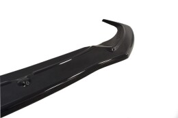 Cup Spoilerlippe Front Ansatz V.1 passend für Audi RS7 C7 schwarz Hochglanz