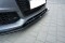 Cup Spoilerlippe Front Ansatz V.1 passend für Audi RS7 C7 schwarz Hochglanz