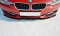 Cup Spoilerlippe Front Ansatz V.1 passend für BMW 3er F30 schwarz Hochglanz