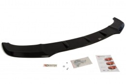 Cup Spoilerlippe Front Ansatz V.1 passend für BMW 5er F10/F11 M Paket schwarz Hochglanz