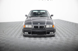 Street+ Spoilerlippe Front Ansatz V.1 passend für BMW M3 / 3 M-Paket E36 Coupe schwarz Hochglanz