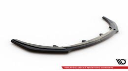 Cup Spoilerlippe Front Ansatz V.1 passend für Kia Stinger GT / GT-Line / Standard Mk1 schwarz Hochglanz