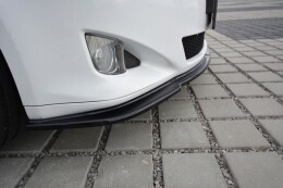 Cup Spoilerlippe Front Ansatz V.1 für Lexus IS Mk2 schwarz Hochglanz