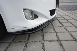 Cup Spoilerlippe Front Ansatz V.1 passend für Lexus IS Mk2 schwarz Hochglanz