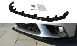 Cup Spoilerlippe Front Ansatz V.1 für Lexus IS Mk3 schwarz Hochglanz