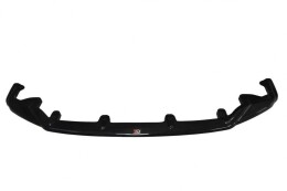 Cup Spoilerlippe Front Ansatz V.1 passend für Lexus IS Mk3 Facelift F-Sport schwarz Hochglanz