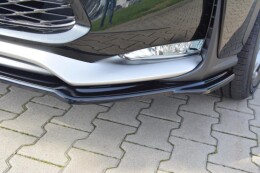 Cup Spoilerlippe Front Ansatz V.1 für Lexus NX Mk1 F-Sport schwarz Hochglanz