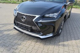 Street+ Spoilerlippe Front Ansatz V.1 passend für Lexus NX Mk1 F-Sport schwarz matt
