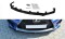 Cup Spoilerlippe Front Ansatz V.1 für Lexus RC F schwarz Hochglanz