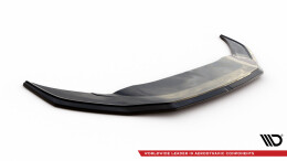 Cup Spoilerlippe Front Ansatz V.1 für VW Arteon R-Line Limousine / Shooting Brake Mk1 schwarz Hochglanz