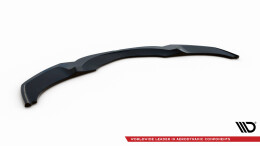 Cup Spoilerlippe Front Ansatz V.2 passend für BMW 5er F10/F11 M Paket schwarz Hochglanz