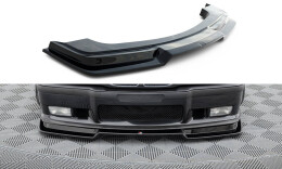 Cup Spoilerlippe Front Ansatz V.2 passend für BMW M3 / 3 M-Paket E36 Coupe schwarz Hochglanz