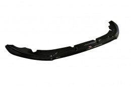 Cup Spoilerlippe Front Ansatz V.1 passend für VOLVO V50F R-DESIGN schwarz Hochglanz
