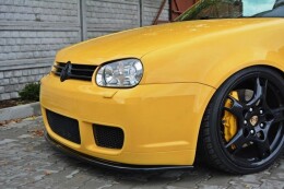 Cup Spoilerlippe Front Ansatz passend für VW GOLF 4 R32 schwarz Hochglanz