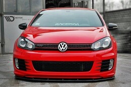 Cup Spoilerlippe Front Ansatz V.2 für VW GOLF 6...