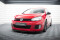 Cup Spoilerlippe Front Ansatz passend für VER.2 VW GOLF 6 GTI schwarz Hochglanz