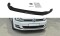 Cup Spoilerlippe Front Ansatz passend für VW GOLF 7 schwarz Hochglanz