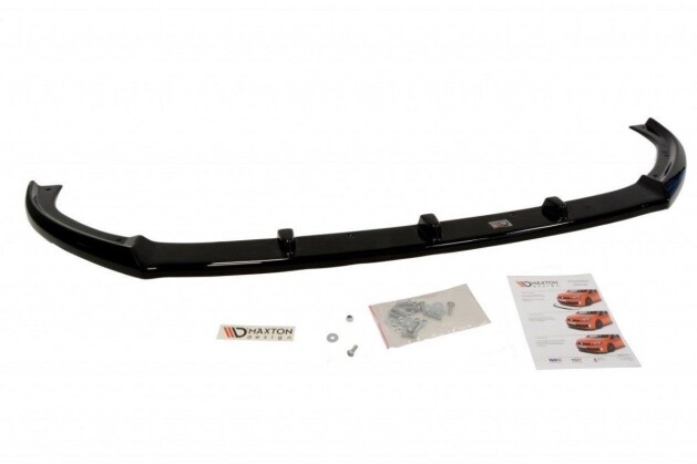 Cup Spoilerlippe Front Ansatz passend für VW GOLF 7 passend für Sport Paket schwarz Hochglanz