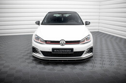 Cup Spoilerlippe Front Ansatz für VW GOLF 7 GTI FL...